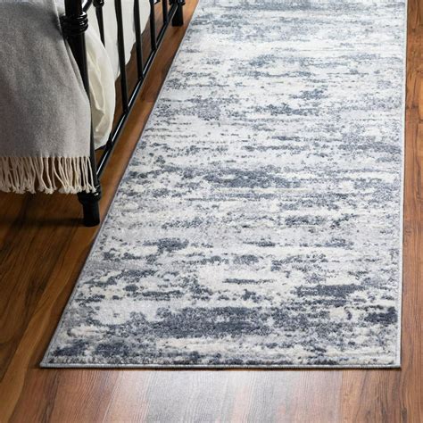 Vaukki Hallway <strong>Runner Rug</strong>, Vintage Shaggy Soft Laundry <strong>Rug Runner</strong>, Non Slip Entryway Mat, Washable Farmhouse Kitchen Area <strong>Carpet</strong> for Bathroom, and Bedroom (2' X 6', Grey) (1610) $34. . 6ft runner rug